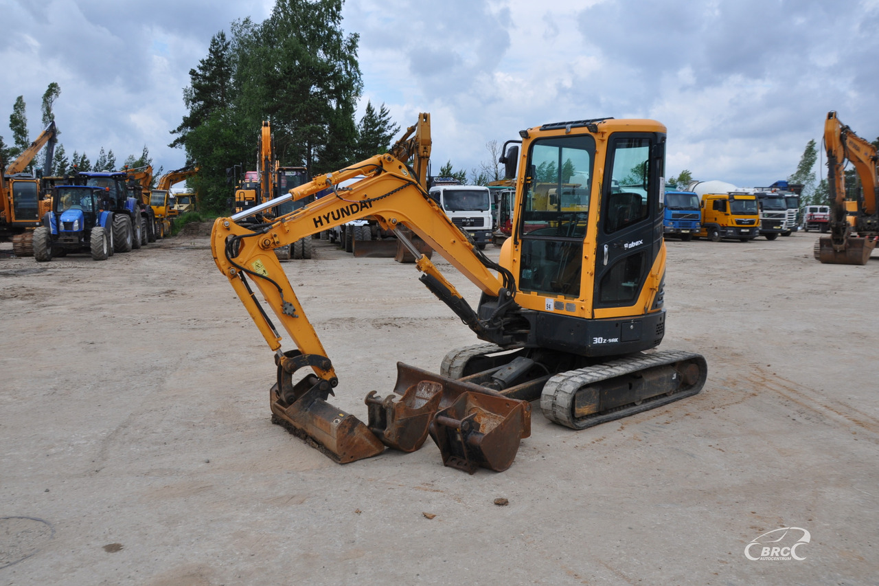 Minibagger Hyundai R30Z-9AK: das Bild 1