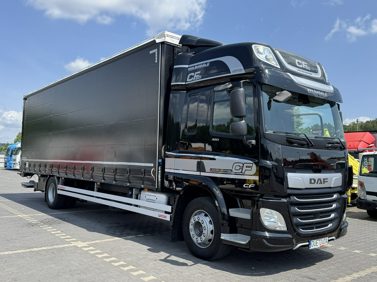 DAF CF 320 E6 Winda Firana Tył Drzwi Dach Zsuwany Długi 9.40m - Plane LKW: das Bild 1 DAF CF 320 E6 Winda Firana Tył Drzwi Dach Zsuwany Długi 9.40m - Plane LKW: das Bild 1