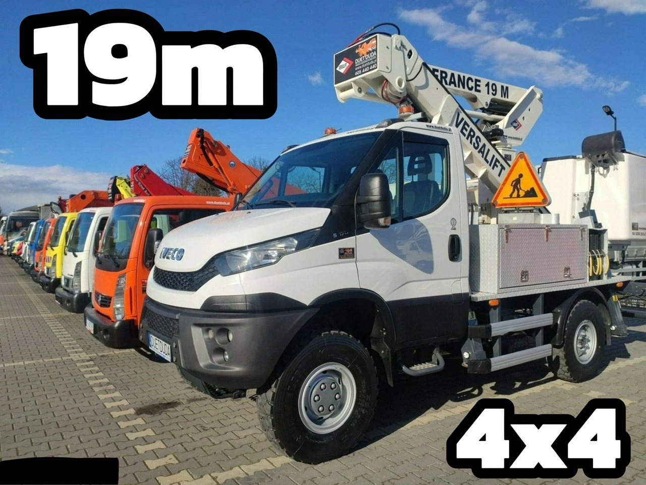 Iveco Daily 55S17W 4x4 Zwyżka 19m Versalift Lat 55 TB Time France - LKW mit Arbeitsbühne: das Bild 1 Iveco Daily 55S17W 4x4 Zwyżka 19m Versalift Lat 55 TB Time France - LKW mit Arbeitsbühne: das Bild 1