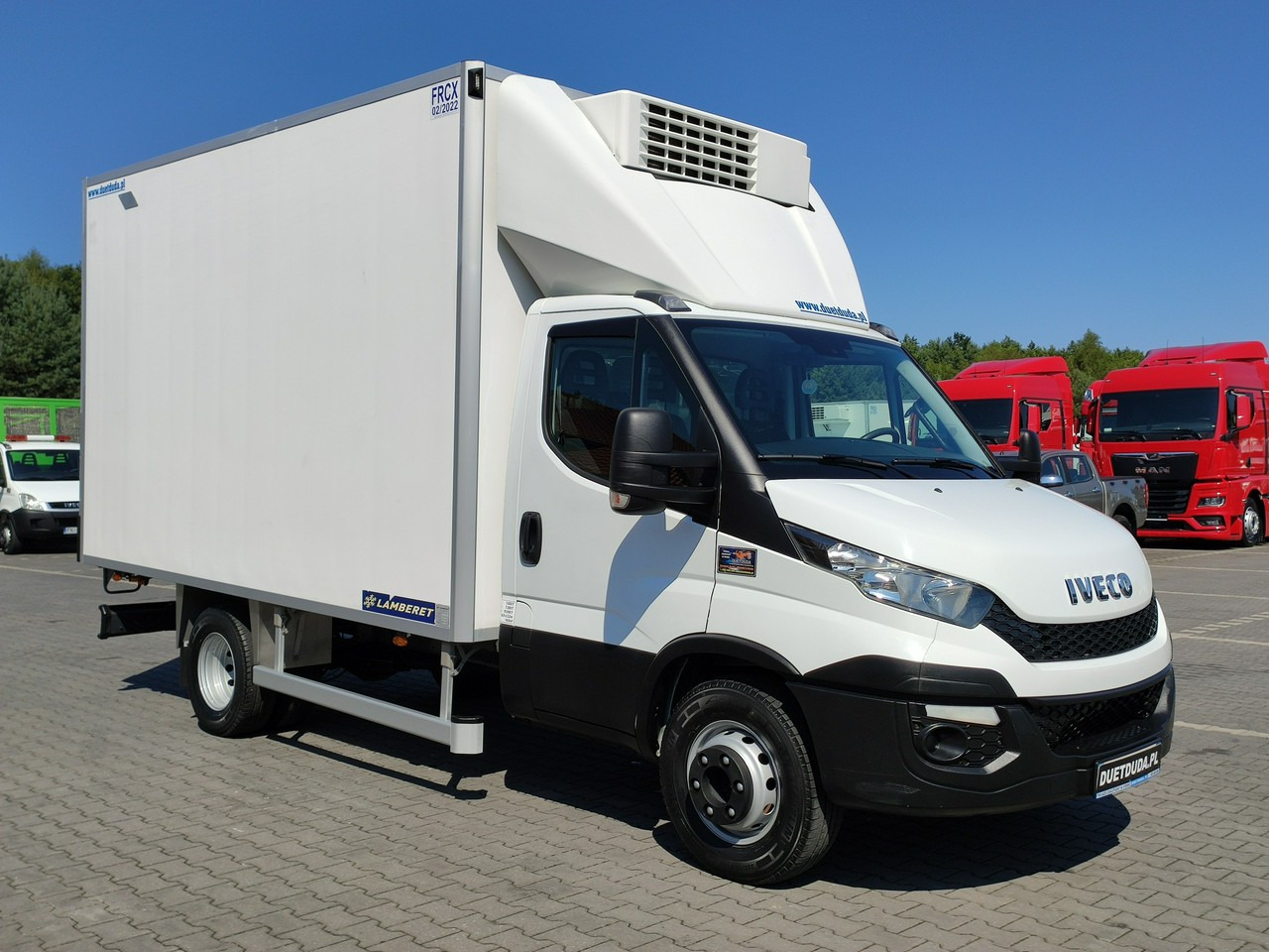 Iveco Daily 70C17 Chłodnia Hakowa / Hakówka Agregat THERMO KING V-500 - Kühltransporter: das Bild 1 Iveco Daily 70C17 Chłodnia Hakowa / Hakówka Agregat THERMO KING V-500 - Kühltransporter: das Bild 1