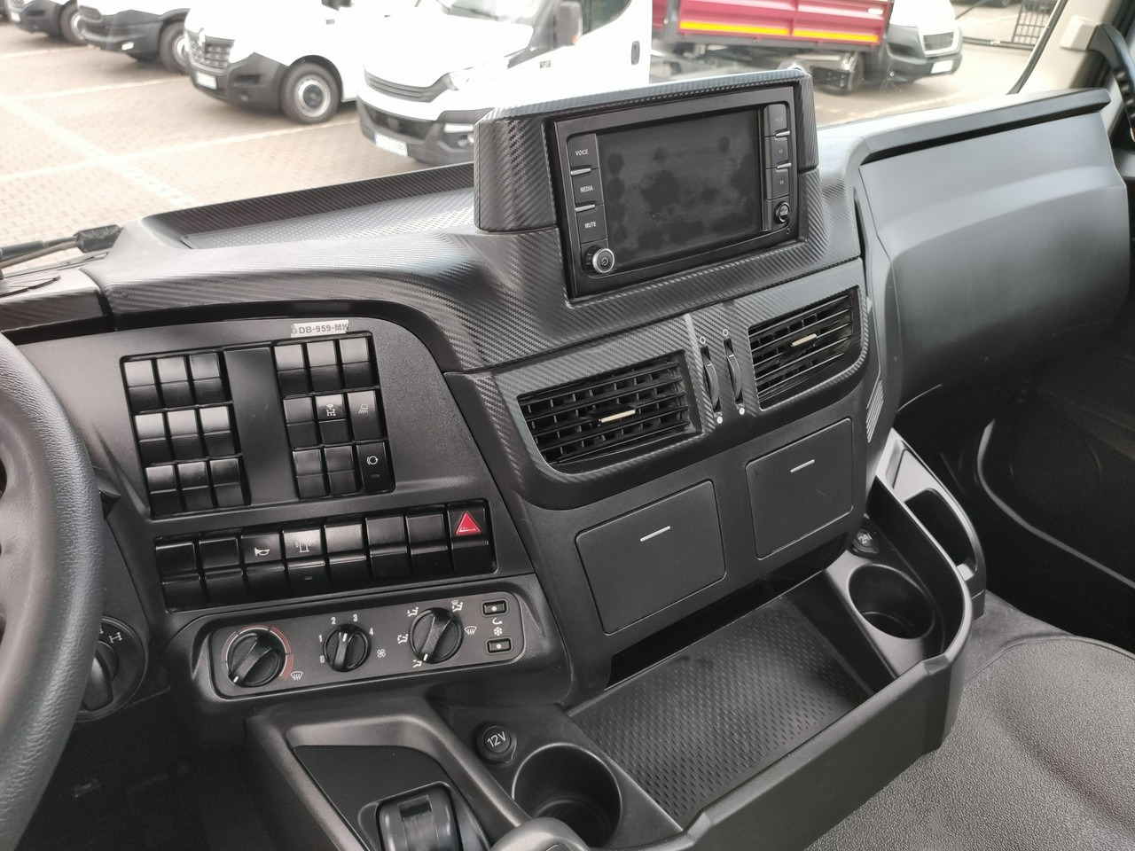 Kipper Iveco Trakker 360 EEV Manual 6x4 Wywrot 3-stronny Hydroburta Bok i Tył: das Bild 34