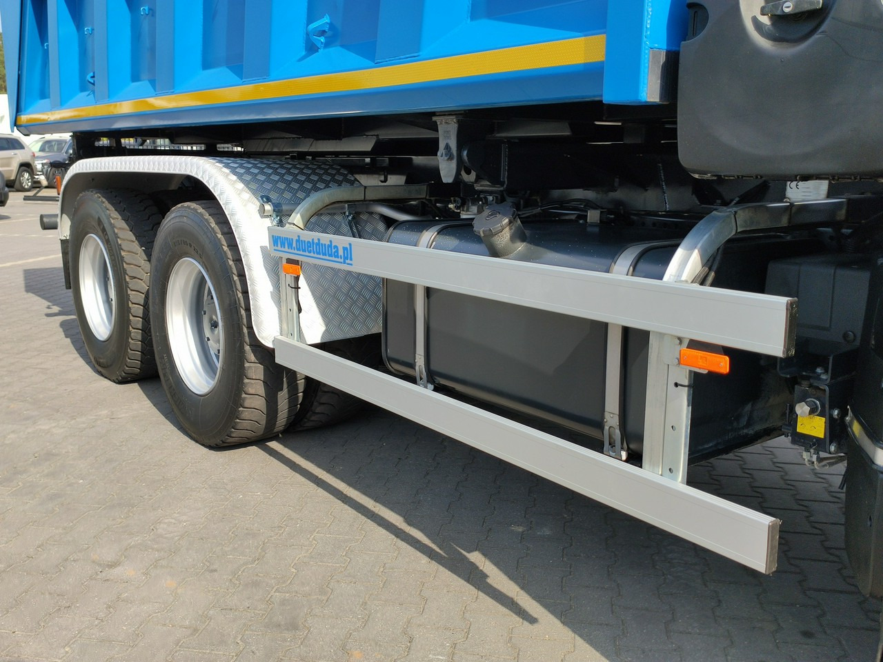 Kipper Iveco Trakker 360 EEV Manual 6x4 Wywrot 3-stronny Hydroburta Bok i Tył: das Bild 11