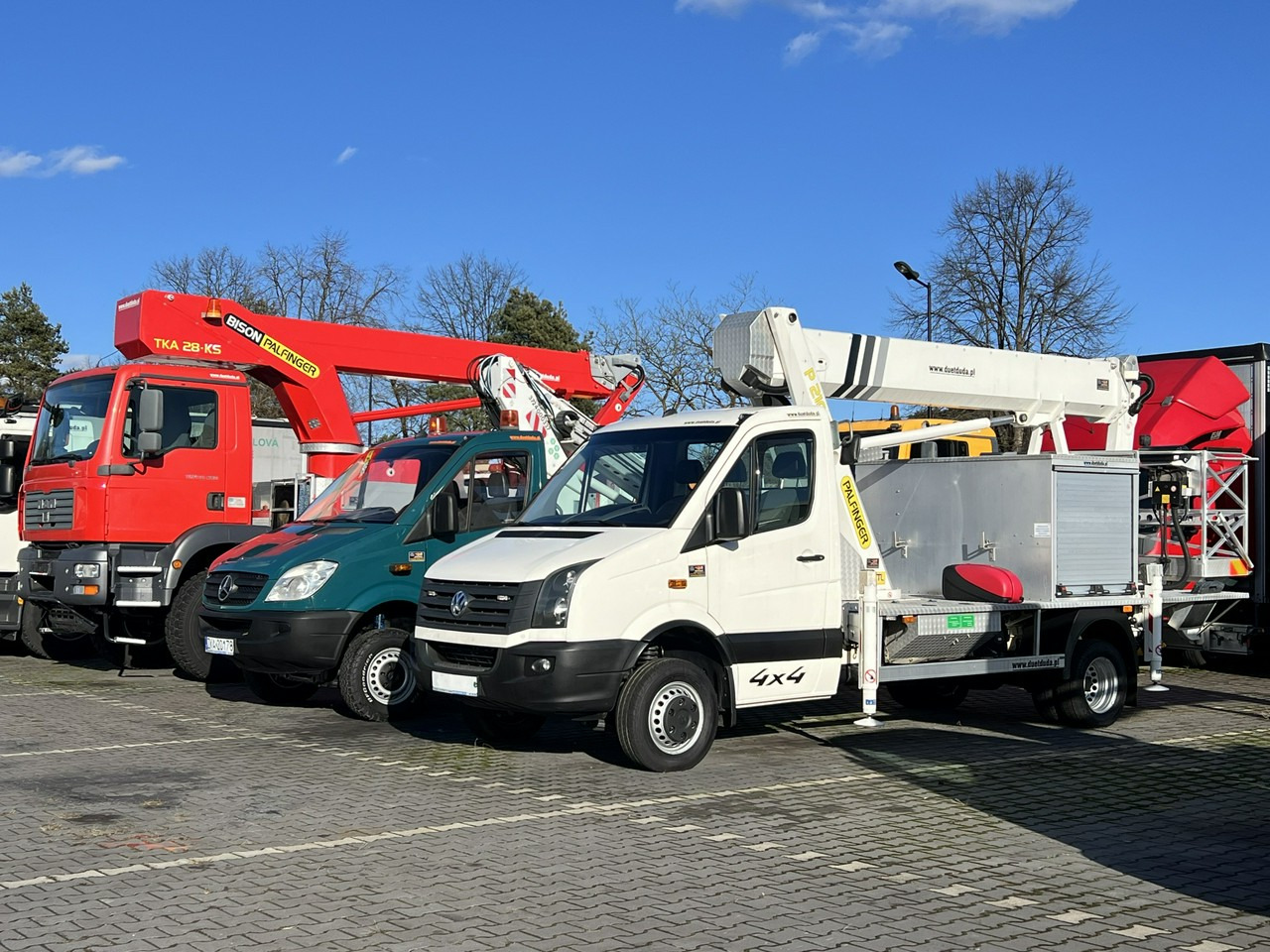Iveco Volkswagen Crafter 4x4 Zwyżka 21m Palfinger P210BK JIP-Ogon udt - LKW mit Arbeitsbühne: das Bild 1 Iveco Volkswagen Crafter 4x4 Zwyżka 21m Palfinger P210BK JIP-Ogon udt - LKW mit Arbeitsbühne: das Bild 1