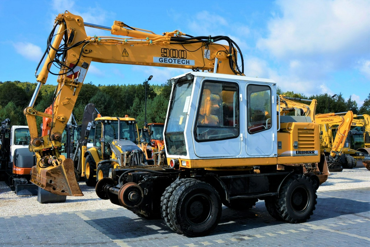 Liebherr A 900 ZW Litronic Koparka + Kolej - Mobilbagger: das Bild 1 Liebherr A 900 ZW Litronic Koparka + Kolej - Mobilbagger: das Bild 1