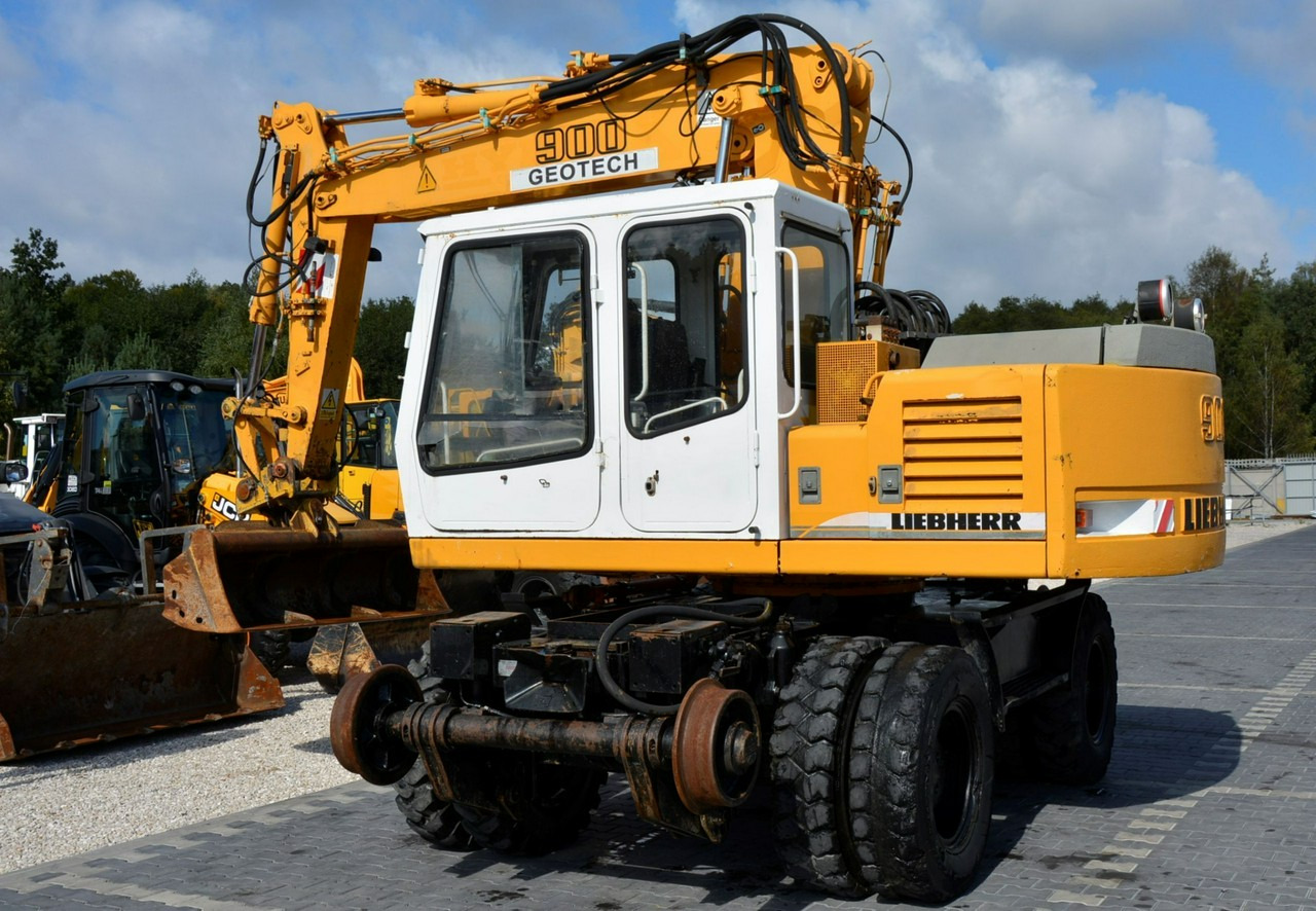 Liebherr A 900 ZW Litronic Koparka + Kolej - Mobilbagger: das Bild 4 Liebherr A 900 ZW Litronic Koparka + Kolej - Mobilbagger: das Bild 4