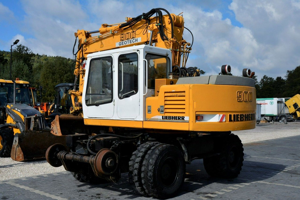 Liebherr A 900 ZW Litronic Koparka + Kolej - Mobilbagger: das Bild 5 Liebherr A 900 ZW Litronic Koparka + Kolej - Mobilbagger: das Bild 5