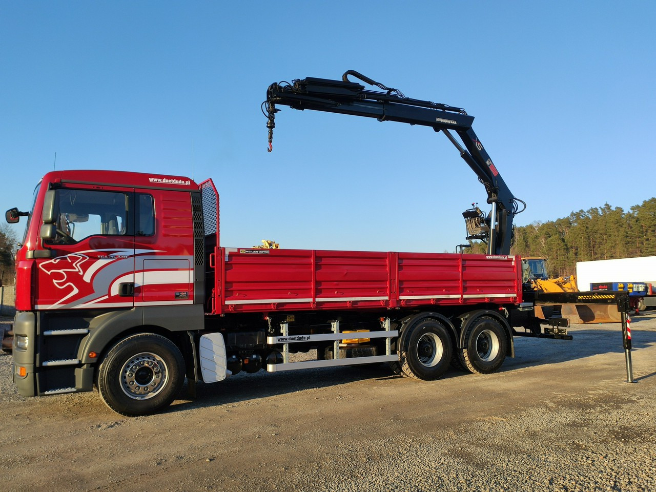 MAN Man 26.440 6x4 HDS HIAB 166 B-3 DUO Wywrotka Meiller 2-stronna - Kipper, Autokran: das Bild 5 MAN Man 26.440 6x4 HDS HIAB 166 B-3 DUO Wywrotka Meiller 2-stronna - Kipper, Autokran: das Bild 5