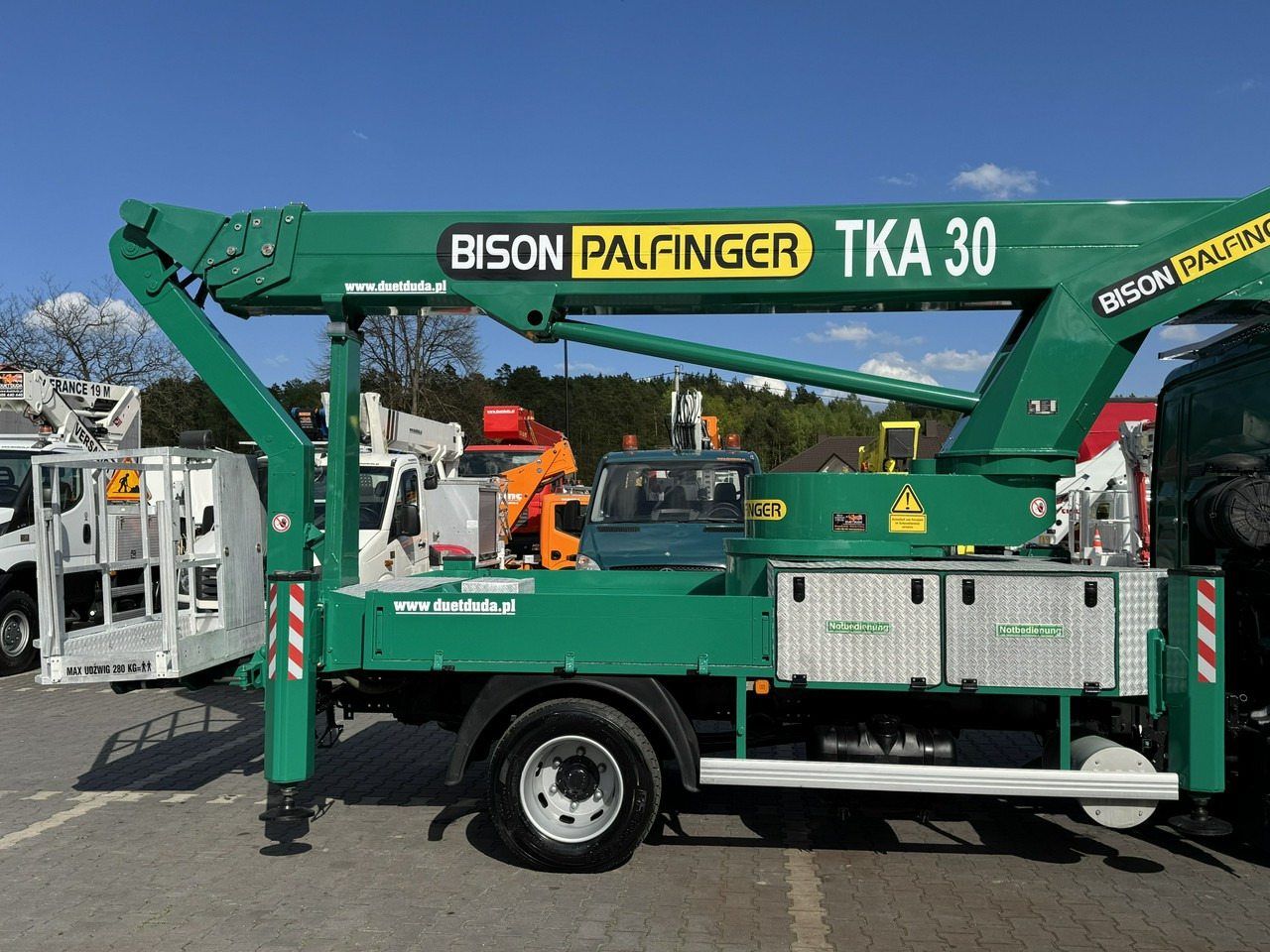 MAN TGL 8.180 Zwyżka Bison Palfinger TKA 30KS - LKW mit Arbeitsbühne: das Bild 4 MAN TGL 8.180 Zwyżka Bison Palfinger TKA 30KS - LKW mit Arbeitsbühne: das Bild 4
