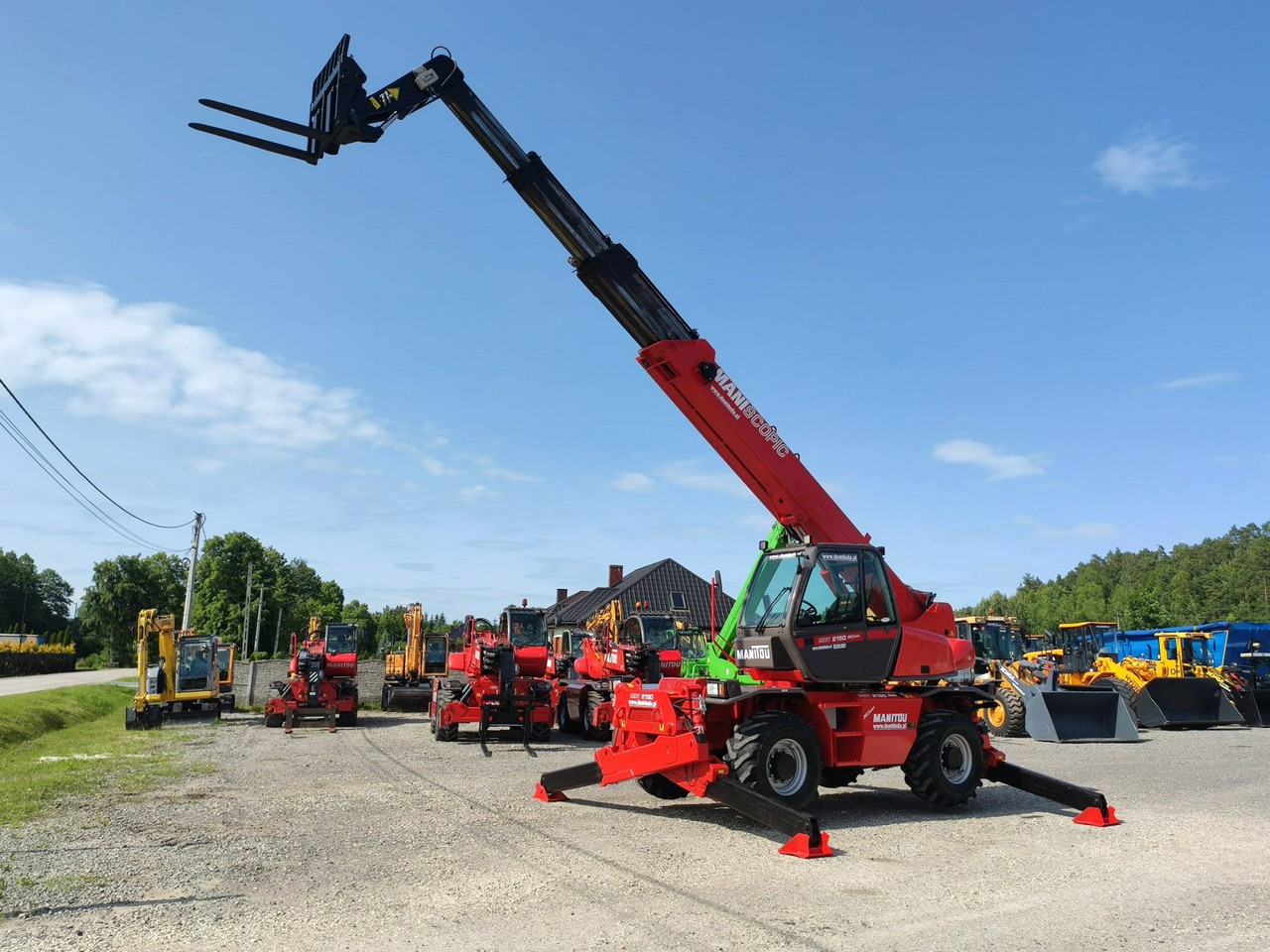 Manitou MRT 2150 ROTO Ładowarka Teleskopowa Obrotowa 2550 1850 1840 - Teleskoplader: das Bild 2 Manitou MRT 2150 ROTO Ładowarka Teleskopowa Obrotowa 2550 1850 1840 - Teleskoplader: das Bild 2