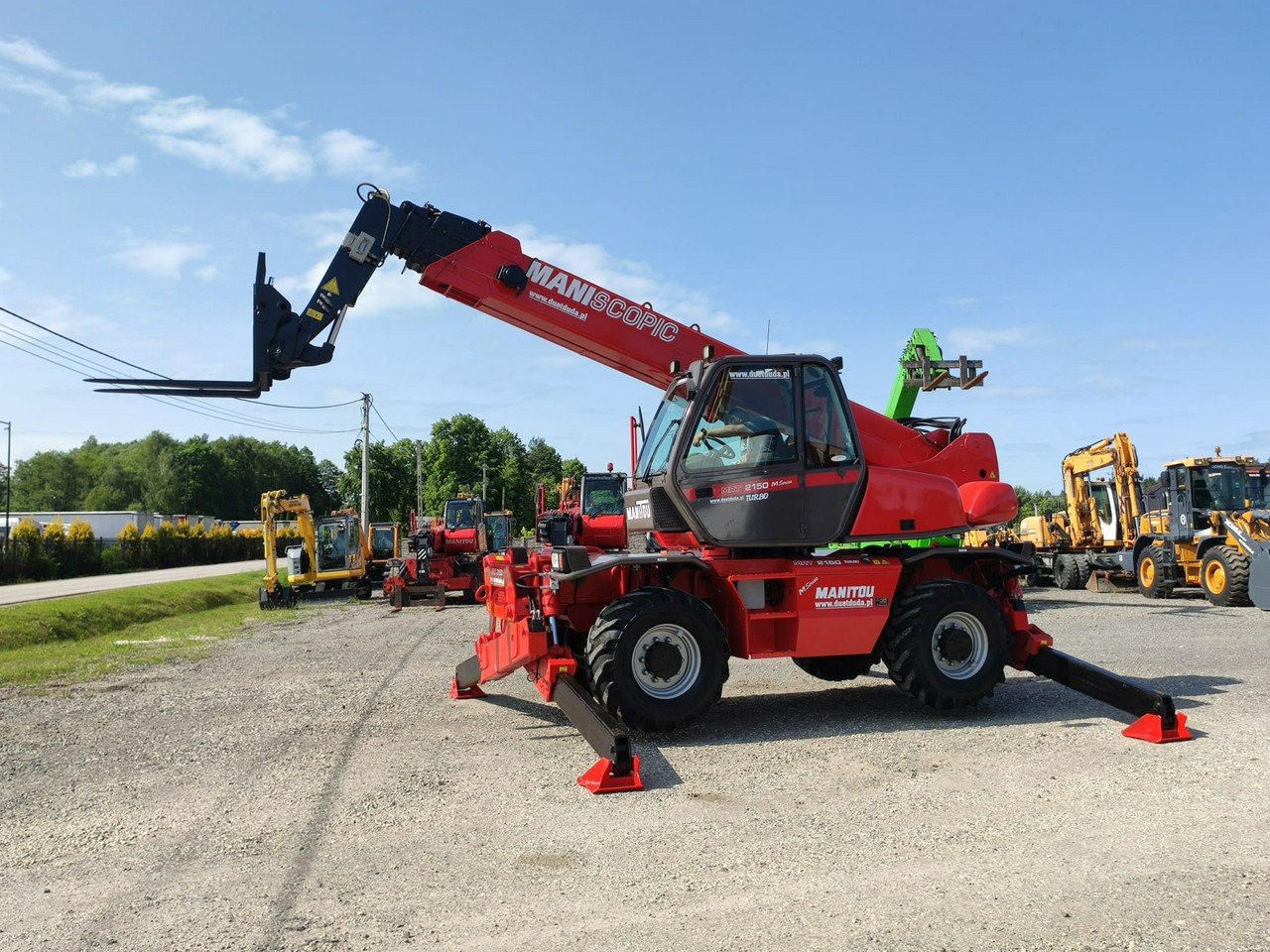 Manitou MRT 2150 ROTO Ładowarka Teleskopowa Obrotowa 2550 1850 1840 - Teleskoplader: das Bild 3 Manitou MRT 2150 ROTO Ładowarka Teleskopowa Obrotowa 2550 1850 1840 - Teleskoplader: das Bild 3