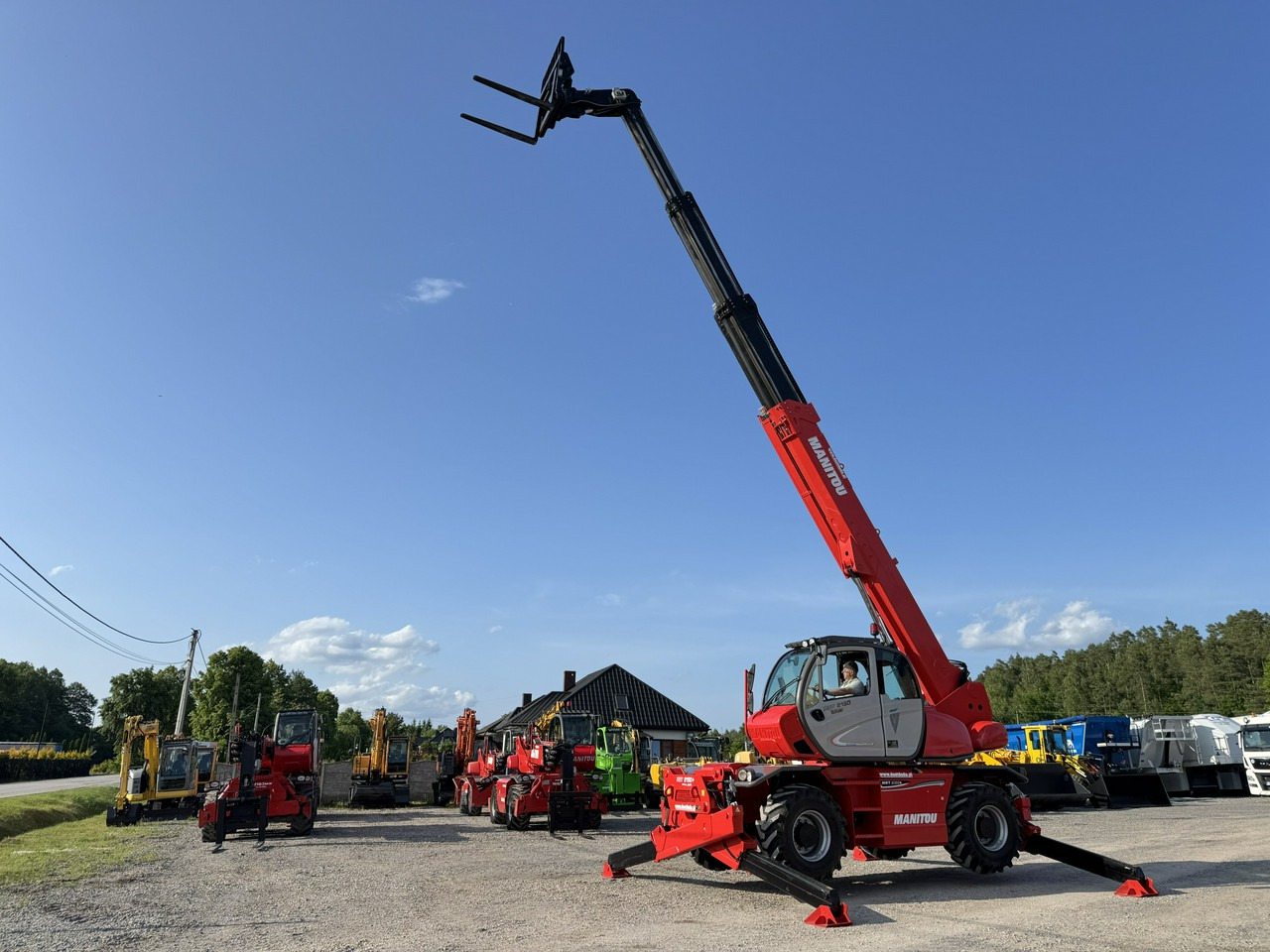 Manitou MRT 2150 ROTO Ładowarka Teleskopowa Obrotowa 2550 - Teleskoplader: das Bild 1 Manitou MRT 2150 ROTO Ładowarka Teleskopowa Obrotowa 2550 - Teleskoplader: das Bild 1