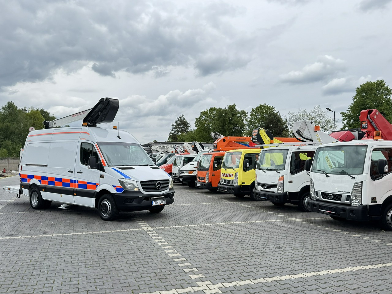 Mercedes Sprinter Zwyżka Podnośnik Koszowy KLUBB K42P UDT WUMAG GSR - LKW mit Arbeitsbühne: das Bild 1 Mercedes Sprinter Zwyżka Podnośnik Koszowy KLUBB K42P UDT WUMAG GSR - LKW mit Arbeitsbühne: das Bild 1