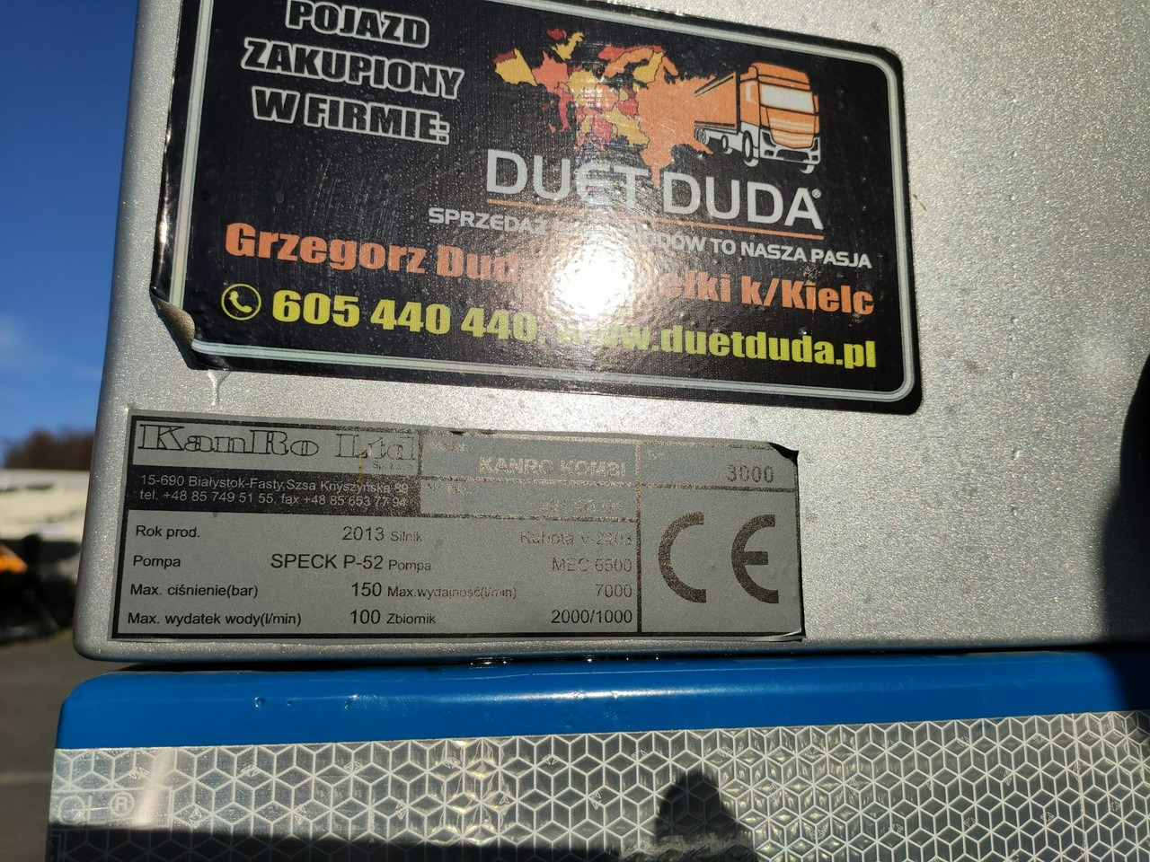 Saug-/ Spülfahrzeug Mitsubishi Canter 7C18 3.0/150 KM Asenizcyjny: das Bild 35