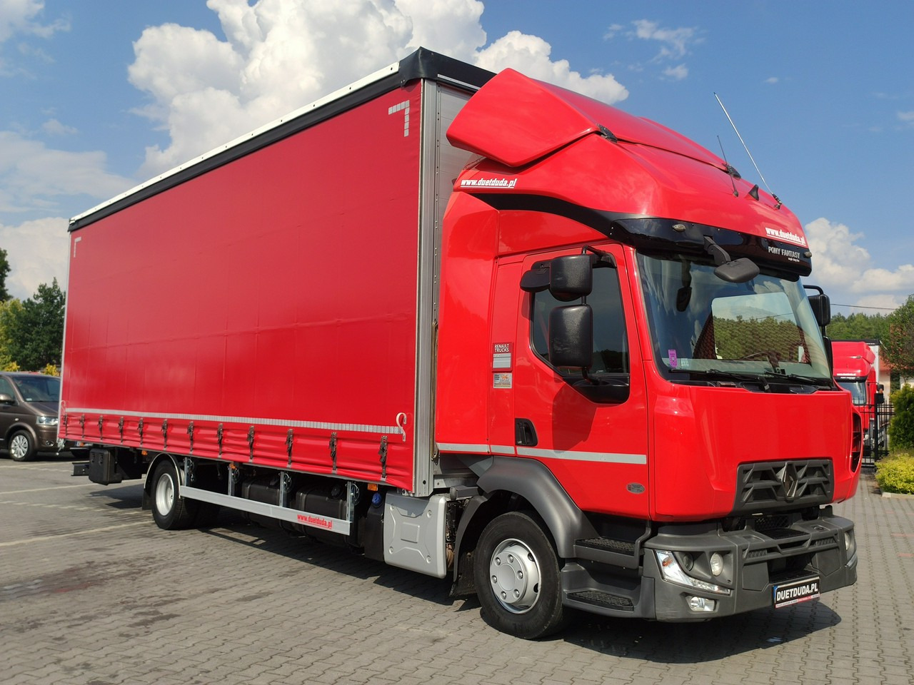 Renault D12.240 E6 Firana Tył Drzwi Dach Zsuwany Długa 830cm - Plane LKW: das Bild 1 Renault D12.240 E6 Firana Tył Drzwi Dach Zsuwany Długa 830cm - Plane LKW: das Bild 1