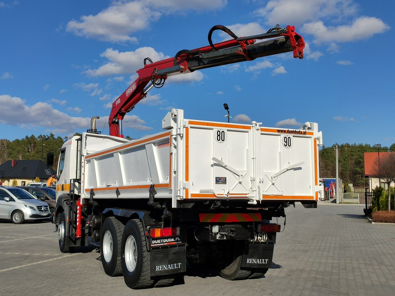 Renault Kerax 26.370 6x4 Mocny HDS FASSI F110 - Kipper, Autokran: das Bild 5 Renault Kerax 26.370 6x4 Mocny HDS FASSI F110 - Kipper, Autokran: das Bild 5