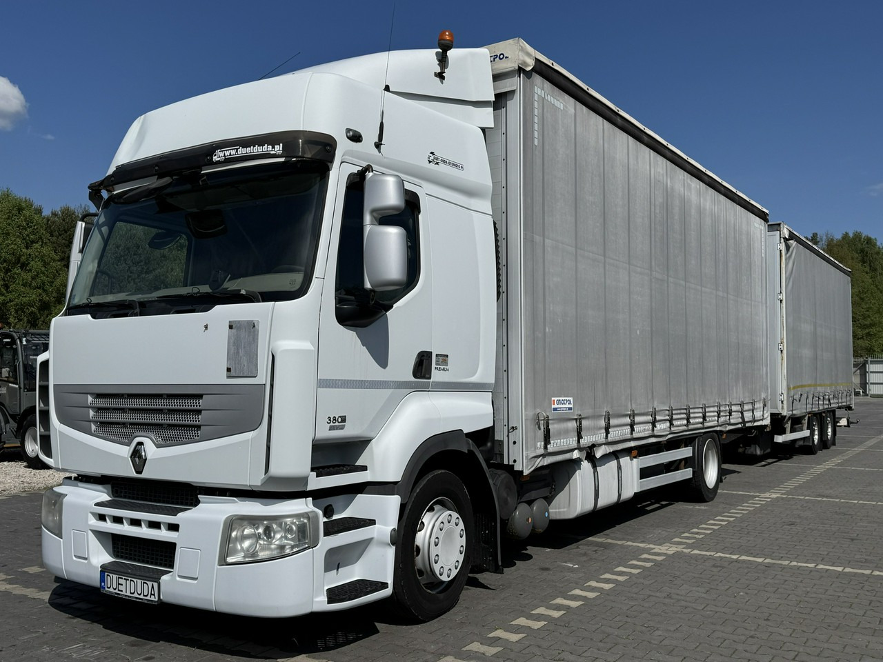 Renault Premium 380 DXi Euro 5 Firana 19 Palet Dach Zsuwany 18ton DMC - Plane LKW: das Bild 5 Renault Premium 380 DXi Euro 5 Firana 19 Palet Dach Zsuwany 18ton DMC - Plane LKW: das Bild 5