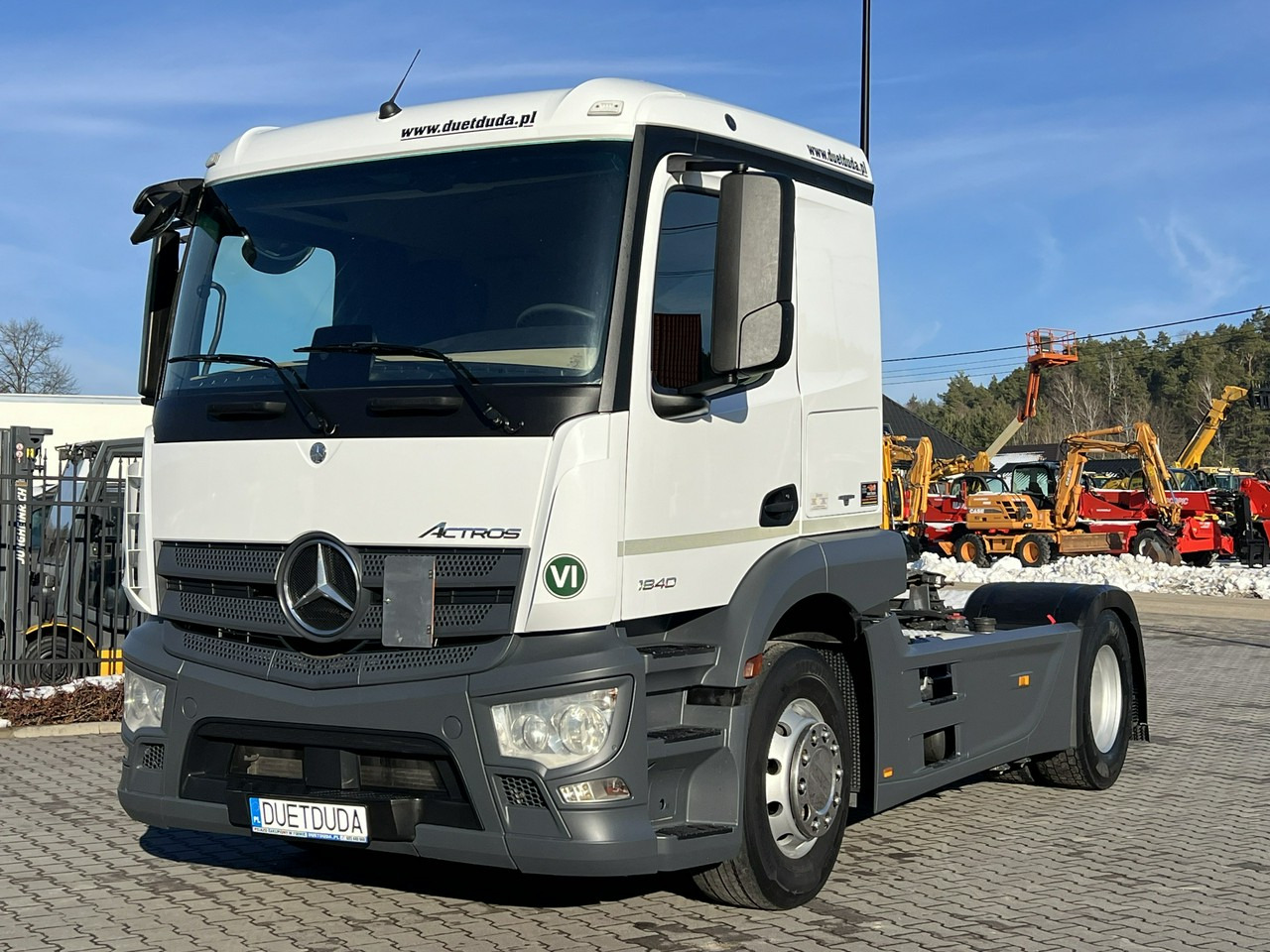 Mercedes ACTROS 1840 Euro 6 ADR HYDRAULIKA Niska Kabina Standard !!! - Sattelzugmaschine: das Bild 4 Mercedes ACTROS 1840 Euro 6 ADR HYDRAULIKA Niska Kabina Standard !!! - Sattelzugmaschine: das Bild 4