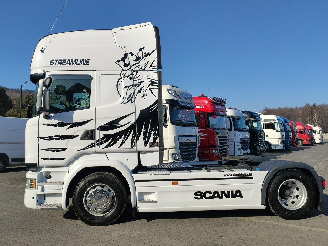 Scania R 450 Topline E6 4x2 Retarder Klima Postojowa !!! - Sattelzugmaschine: das Bild 3 Scania R 450 Topline E6 4x2 Retarder Klima Postojowa !!! - Sattelzugmaschine: das Bild 3