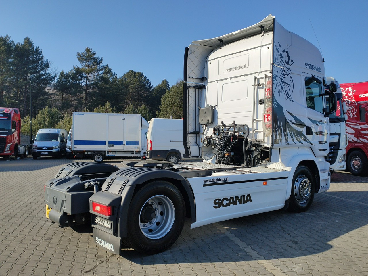 Scania R 450 Topline E6 4x2 Retarder Klima Postojowa !!! - Sattelzugmaschine: das Bild 4 Scania R 450 Topline E6 4x2 Retarder Klima Postojowa !!! - Sattelzugmaschine: das Bild 4