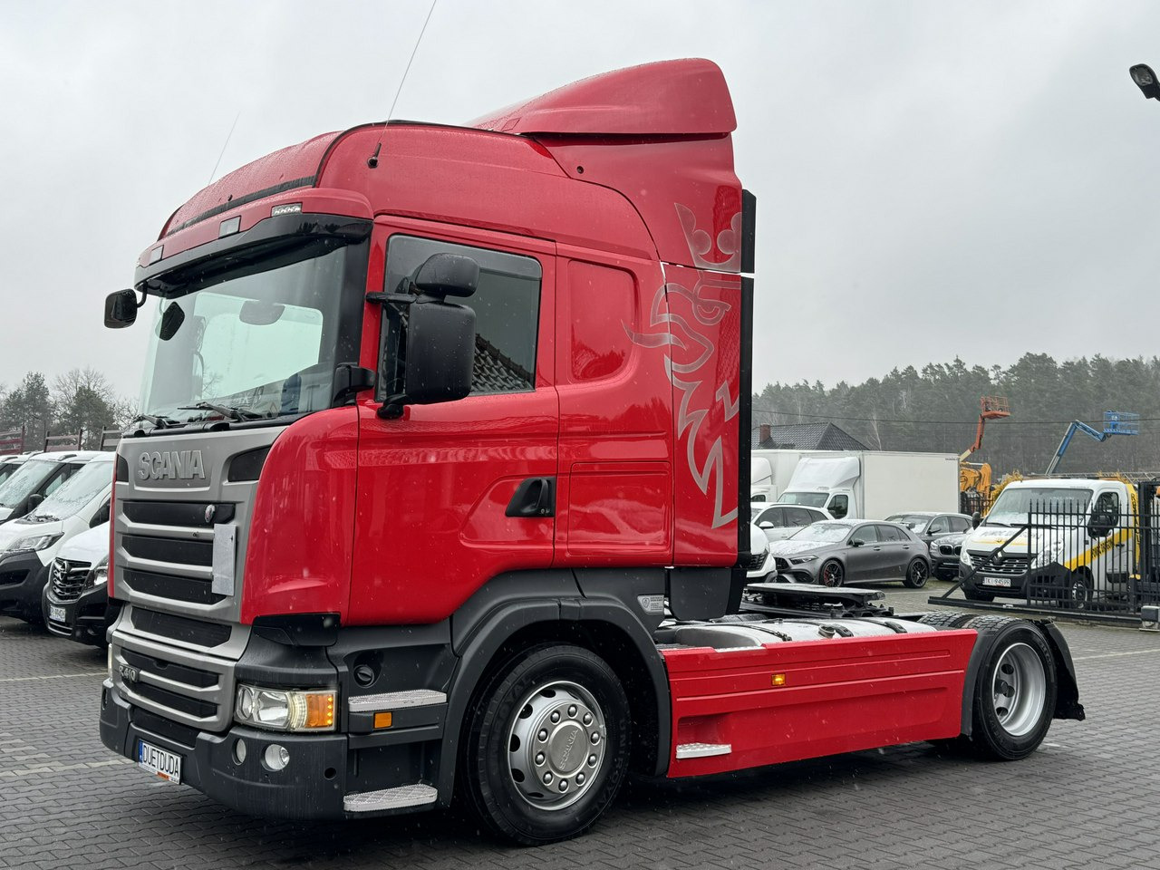 Sattelzugmaschine Scania R410 E6 4x2 Retarder Klima Postojowa Low deck / Mega: das Bild 6
