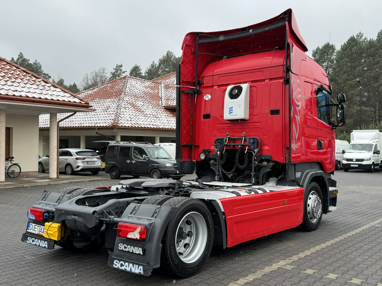 Sattelzugmaschine Scania R410 E6 4x2 Retarder Klima Postojowa Low deck / Mega: das Bild 13