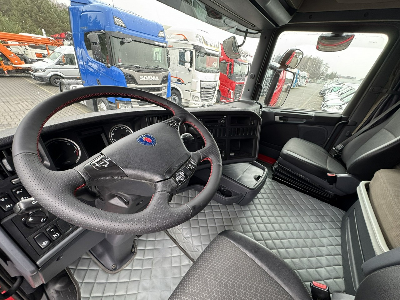 Sattelzugmaschine Scania R410 E6 4x2 Retarder Klima Postojowa Low deck / Mega: das Bild 22