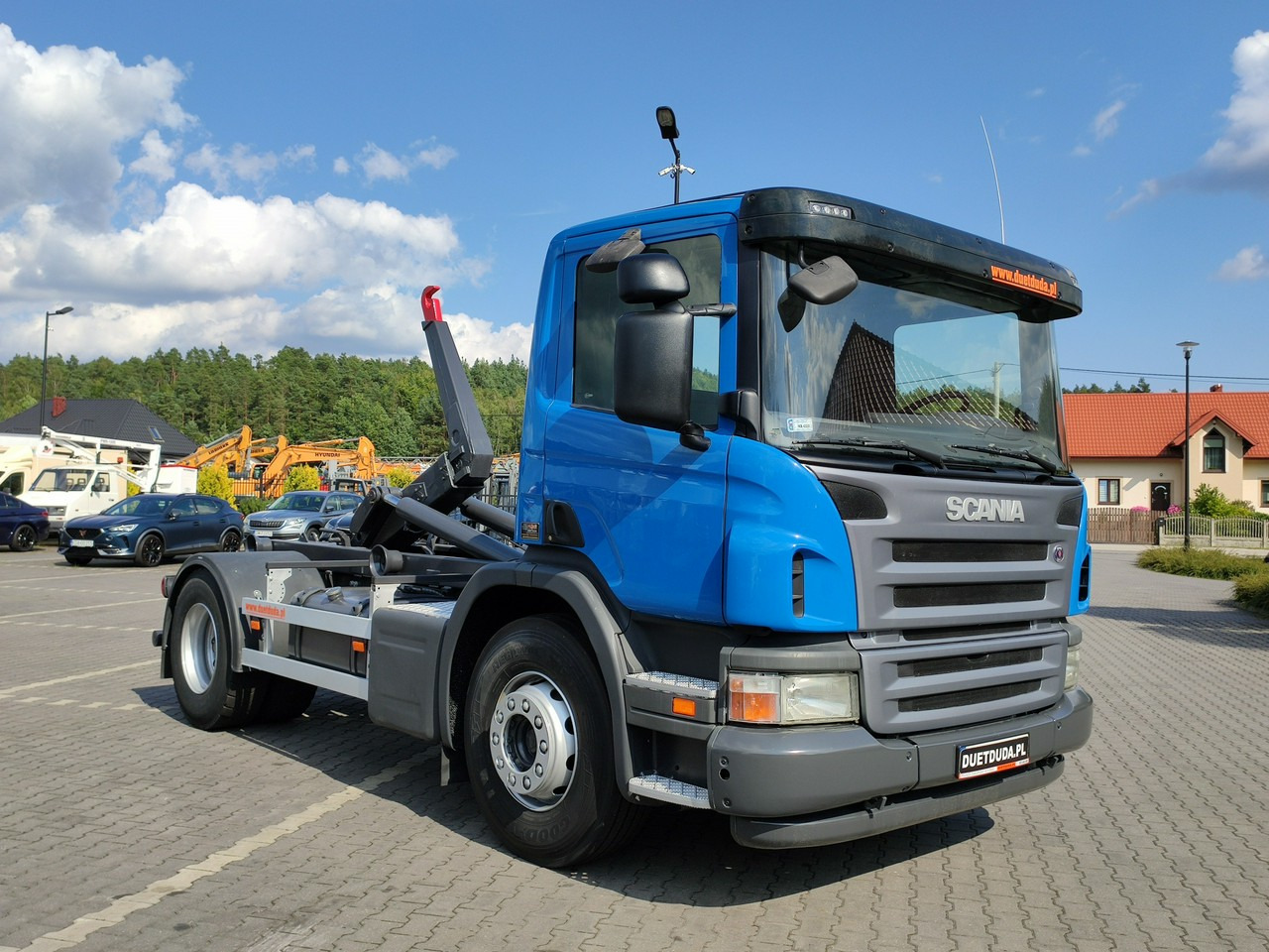 Scania P 280 N321 EURO 5 Hakowiec Hak 4x2 SKIBICKI - Abrollkipper: das Bild 3 Scania P 280 N321 EURO 5 Hakowiec Hak 4x2 SKIBICKI - Abrollkipper: das Bild 3