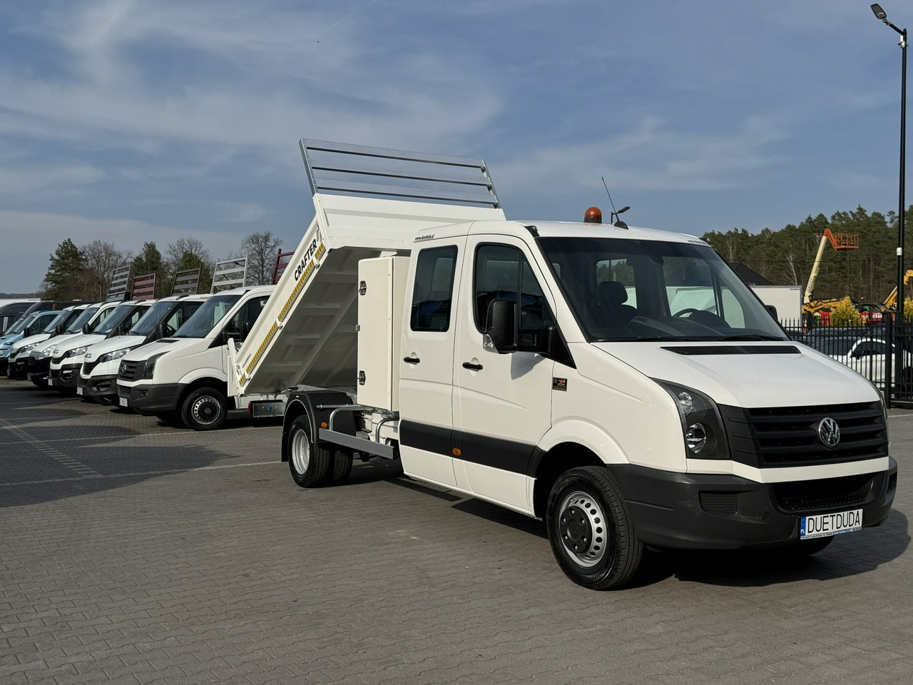 Volkswagen Crafter - Kipper Transporter: das Bild 2 Volkswagen Crafter - Kipper Transporter: das Bild 2