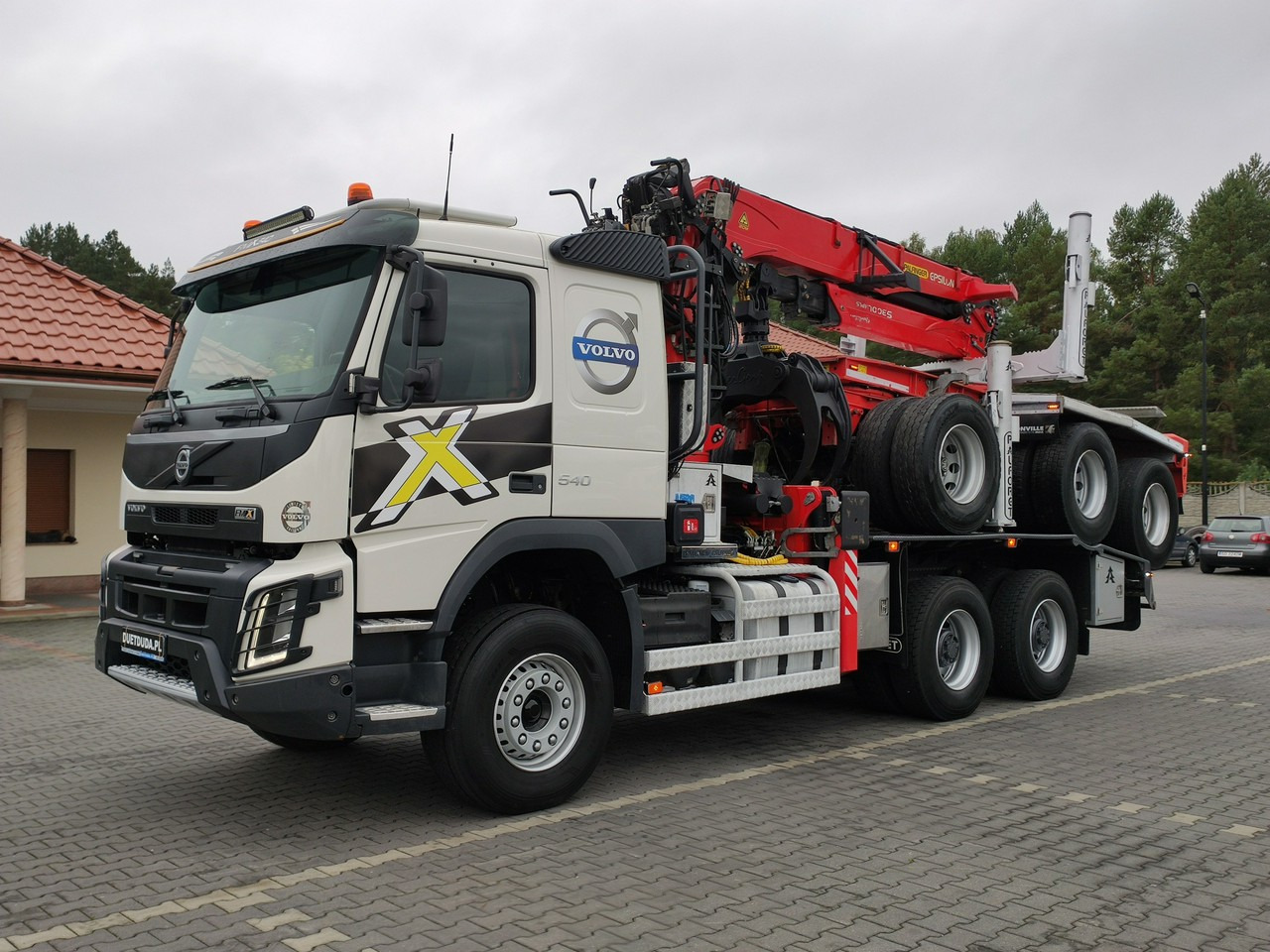 Volvo FMX 540 6x4 RETARDER PALFORET EPSILON S300L Do Drewna - Holztransporter: das Bild 1 Volvo FMX 540 6x4 RETARDER PALFORET EPSILON S300L Do Drewna - Holztransporter: das Bild 1