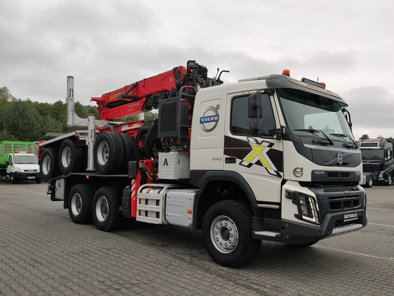 Volvo FMX 540 6x4 RETARDER PALFORET EPSILON S300L Do Drewna - Holztransporter: das Bild 5 Volvo FMX 540 6x4 RETARDER PALFORET EPSILON S300L Do Drewna - Holztransporter: das Bild 5