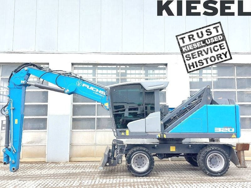 Fuchs MHL 320 F - Umschlagbagger: das Bild 1 Fuchs MHL 320 F - Umschlagbagger: das Bild 1