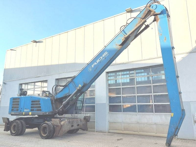 Fuchs MHL 350 F - Umschlagbagger: das Bild 4 Fuchs MHL 350 F - Umschlagbagger: das Bild 4