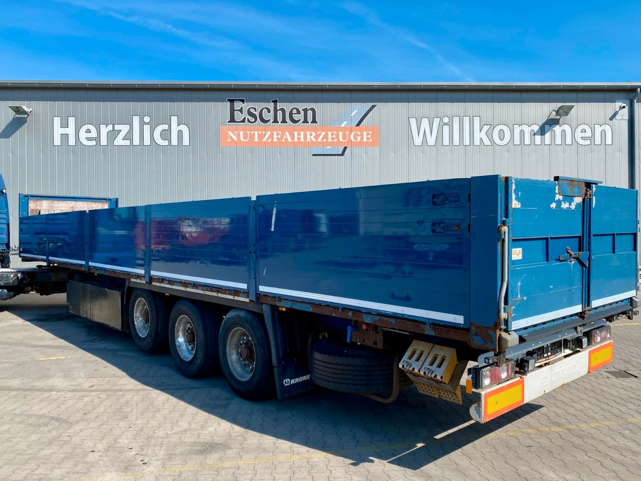 Krone SD Auflieger Pritsche| Luft-Lift*EBS*BPW*Trommel - Pritschenauflieger/ Plattformauflieger: das Bild 3 Krone SD Auflieger Pritsche| Luft-Lift*EBS*BPW*Trommel - Pritschenauflieger/ Plattformauflieger: das Bild 3