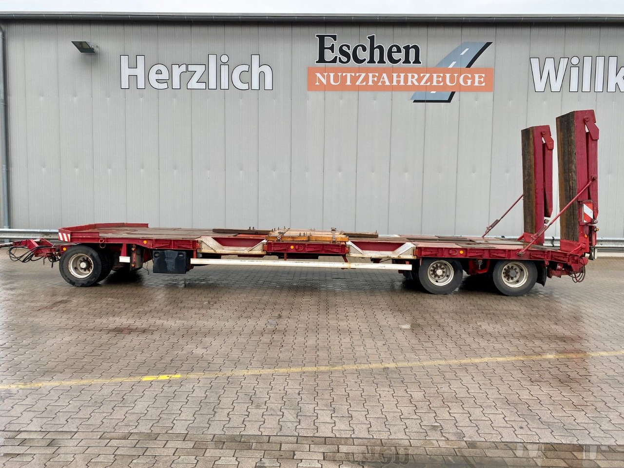 Langendorf Tieflader| hydr. Scherenrampen*verbreiterbar*SAF - Tieflader Anhänger: das Bild 2 Langendorf Tieflader| hydr. Scherenrampen*verbreiterbar*SAF - Tieflader Anhänger: das Bild 2
