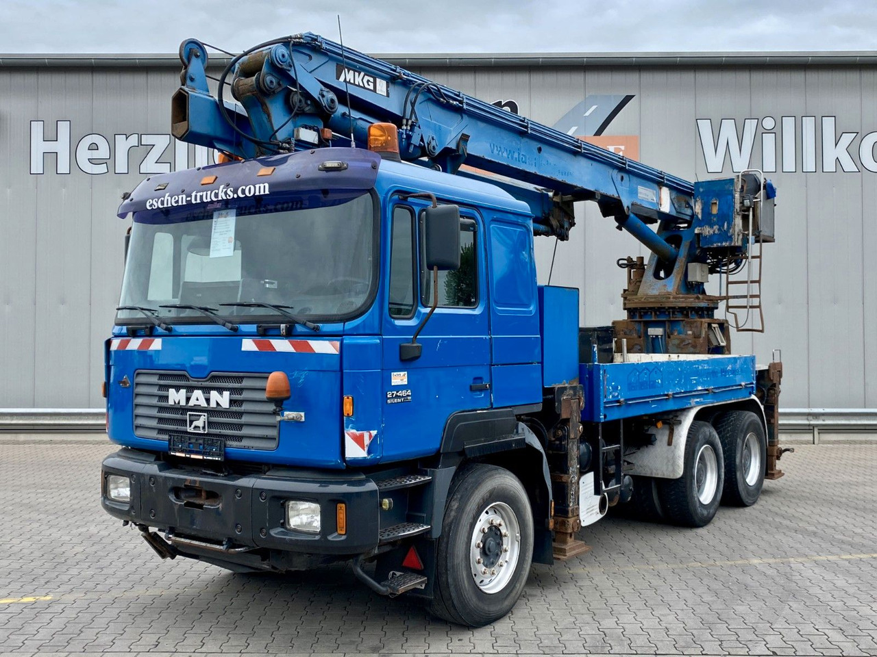 MAN 27.464 6x4 | MKG HMK 350a 2L*FUNK*Retarder*AHK - Autokran: das Bild 1 MAN 27.464 6x4 | MKG HMK 350a 2L*FUNK*Retarder*AHK - Autokran: das Bild 1