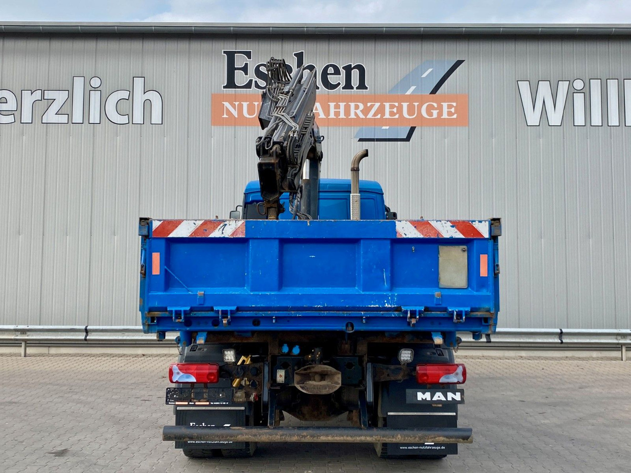 MAN TGA 18.360 4x4H BL Hiab Kran*Dautel Kipper*Klima - Kipper, Autokran: das Bild 5 MAN TGA 18.360 4x4H BL Hiab Kran*Dautel Kipper*Klima - Kipper, Autokran: das Bild 5