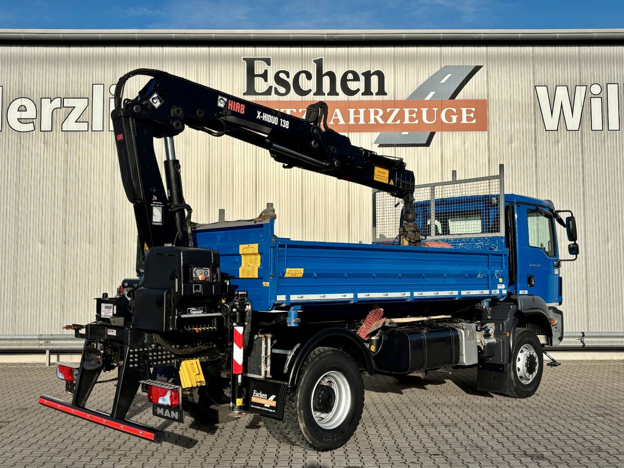 MAN TGM 18.320 4x4 BB | TÜV NEU*HIAB XHIDUO 138*FUNK - Kipper, Autokran: das Bild 5 MAN TGM 18.320 4x4 BB | TÜV NEU*HIAB XHIDUO 138*FUNK - Kipper, Autokran: das Bild 5