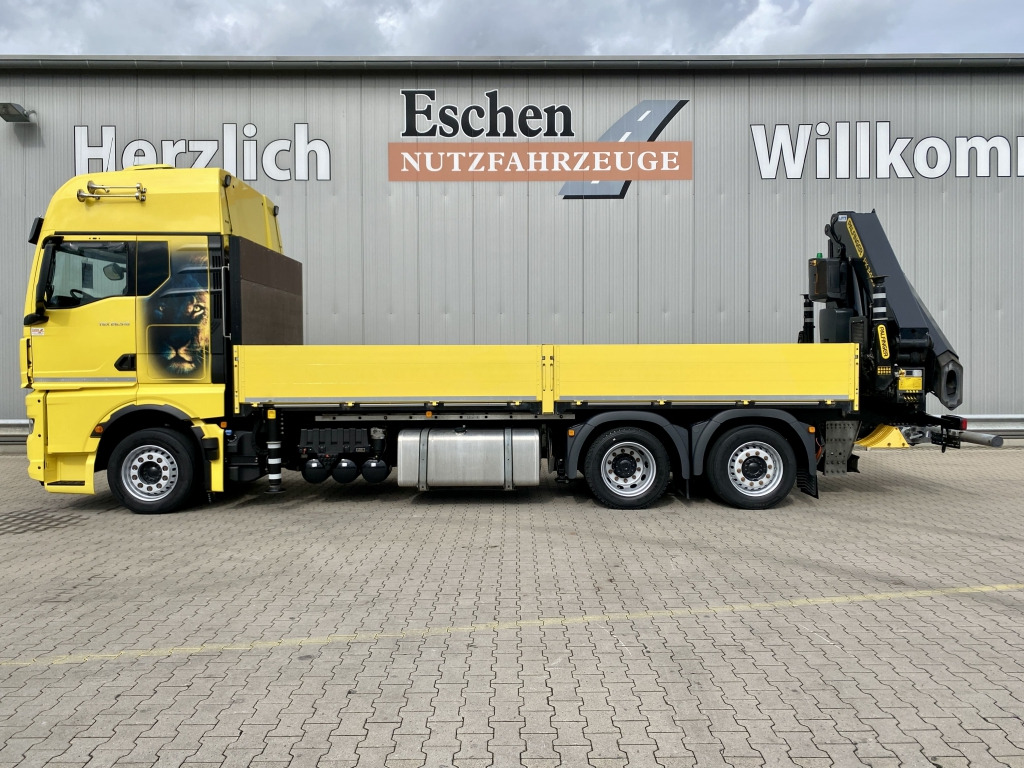MAN TGX 26.510 6x2-4 LL / Palfinger PK 34002-SHE - Pritsche LKW, Autokran: das Bild 2 MAN TGX 26.510 6x2-4 LL / Palfinger PK 34002-SHE - Pritsche LKW, Autokran: das Bild 2