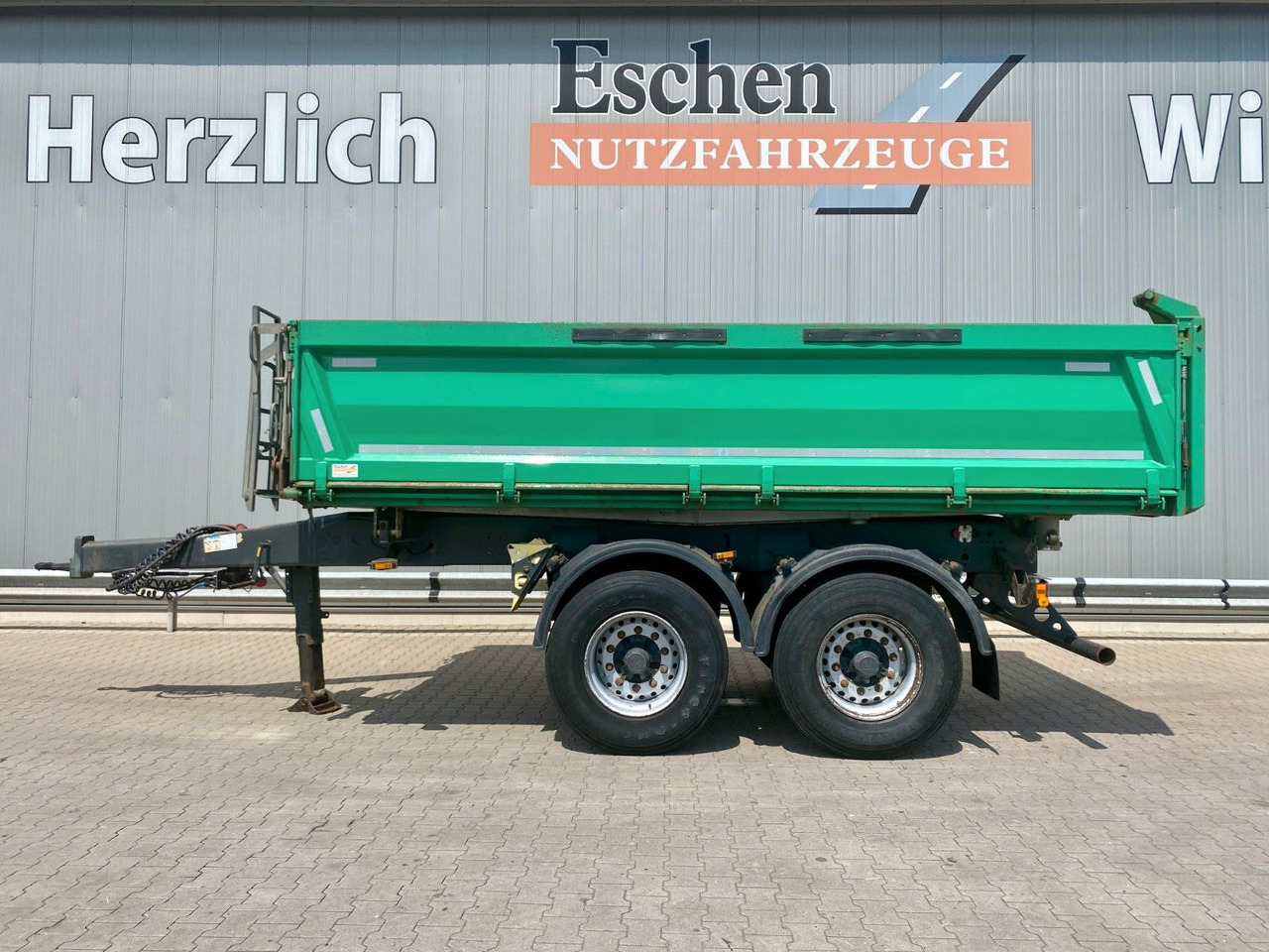 Meiller MZDA 18/21 | BPW-Achsen*EBS*Trommelbremse*Luft - Kipper Anhänger: das Bild 2 Meiller MZDA 18/21 | BPW-Achsen*EBS*Trommelbremse*Luft - Kipper Anhänger: das Bild 2