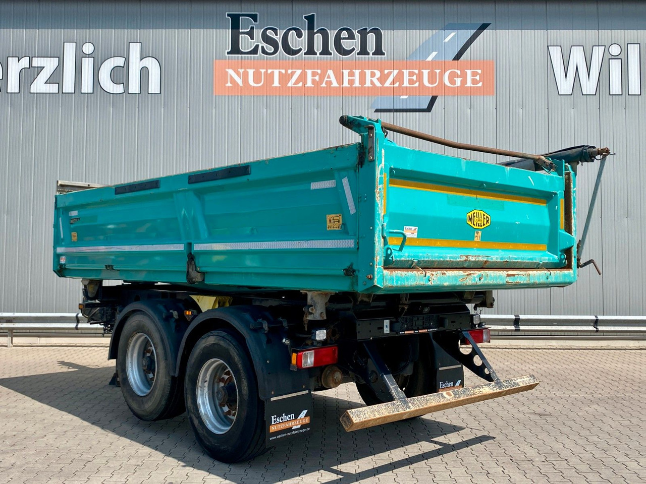 Meiller MZDA 18/23 | Bordmatik*Liftachse*Rollplane*BPW - Kipper Anhänger: das Bild 3 Meiller MZDA 18/23 | Bordmatik*Liftachse*Rollplane*BPW - Kipper Anhänger: das Bild 3