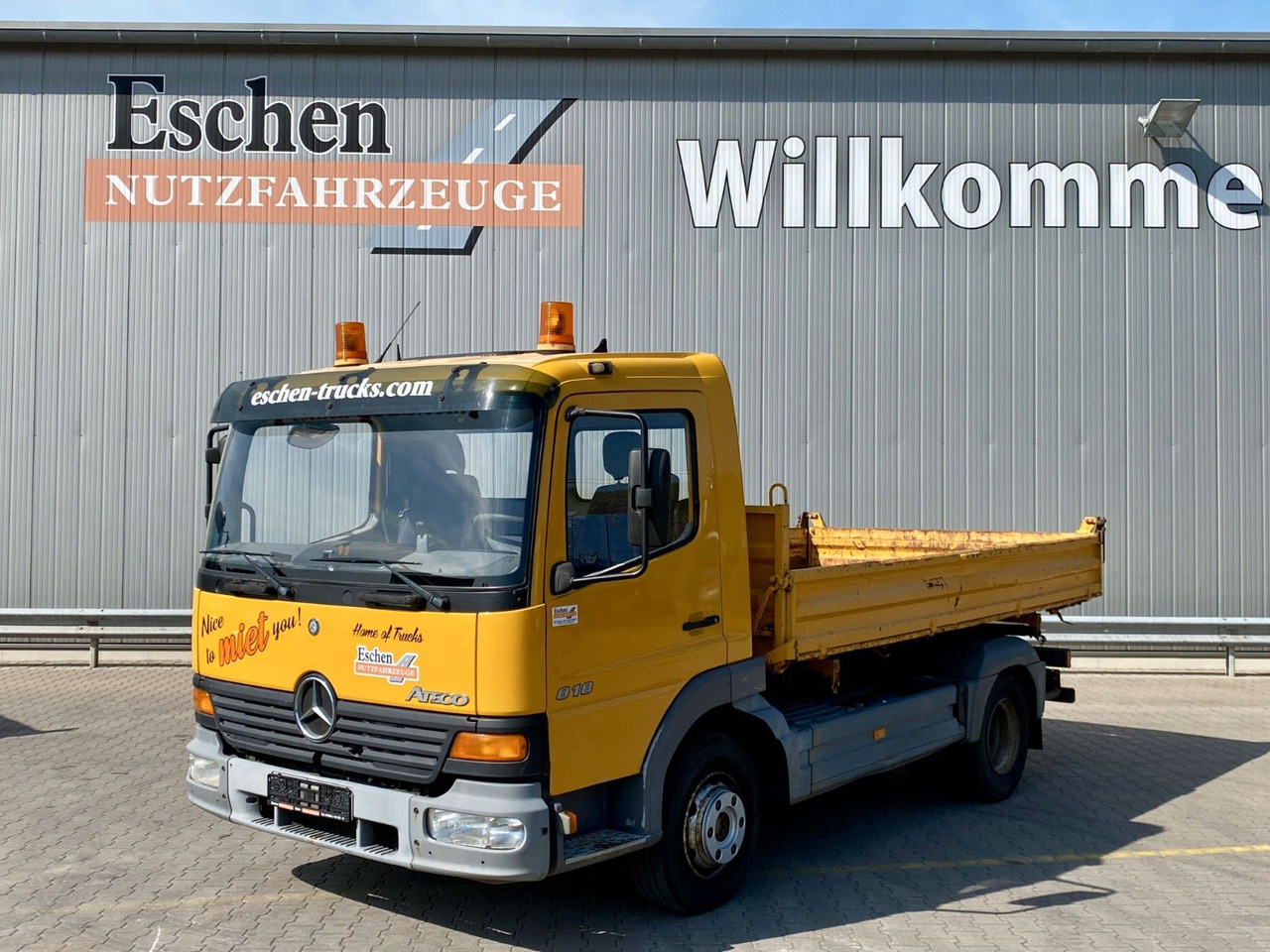 Mercedes-Benz 818 Atego | MEILLER*6-Gang manuell*AHK*Klima*ABS - Kipper: das Bild 2 Mercedes-Benz 818 Atego | MEILLER*6-Gang manuell*AHK*Klima*ABS - Kipper: das Bild 2