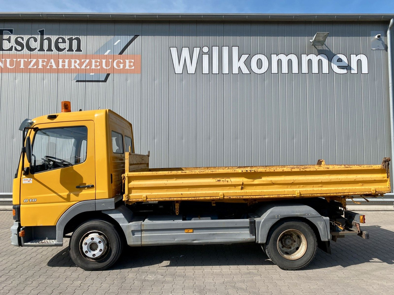 Mercedes-Benz 818 Atego | MEILLER*6-Gang manuell*AHK*Klima*ABS - Kipper Transporter: das Bild 3 Mercedes-Benz 818 Atego | MEILLER*6-Gang manuell*AHK*Klima*ABS - Kipper Transporter: das Bild 3