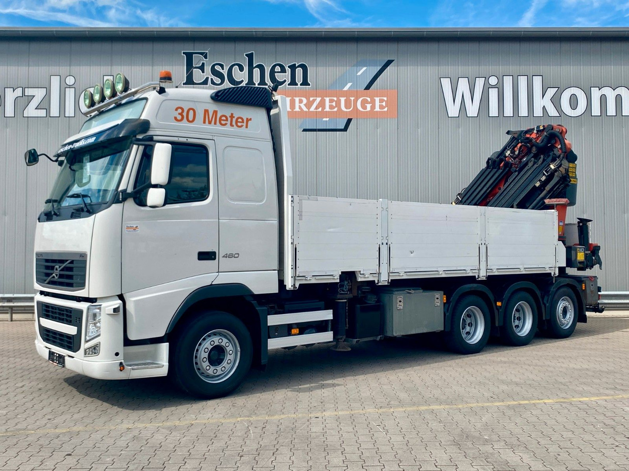 Volvo FH460 8x4 Palfinger PK53002SH+JIB+Seilwinde - Autokran: das Bild 1 Volvo FH460 8x4 Palfinger PK53002SH+JIB+Seilwinde - Autokran: das Bild 1