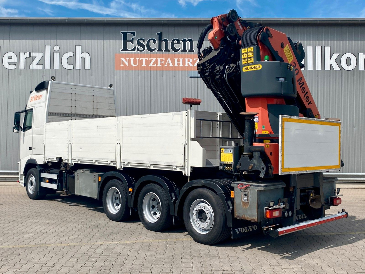 Volvo FH460 8x4 Palfinger PK53002SH+JIB+Seilwinde - Autokran: das Bild 3 Volvo FH460 8x4 Palfinger PK53002SH+JIB+Seilwinde - Autokran: das Bild 3