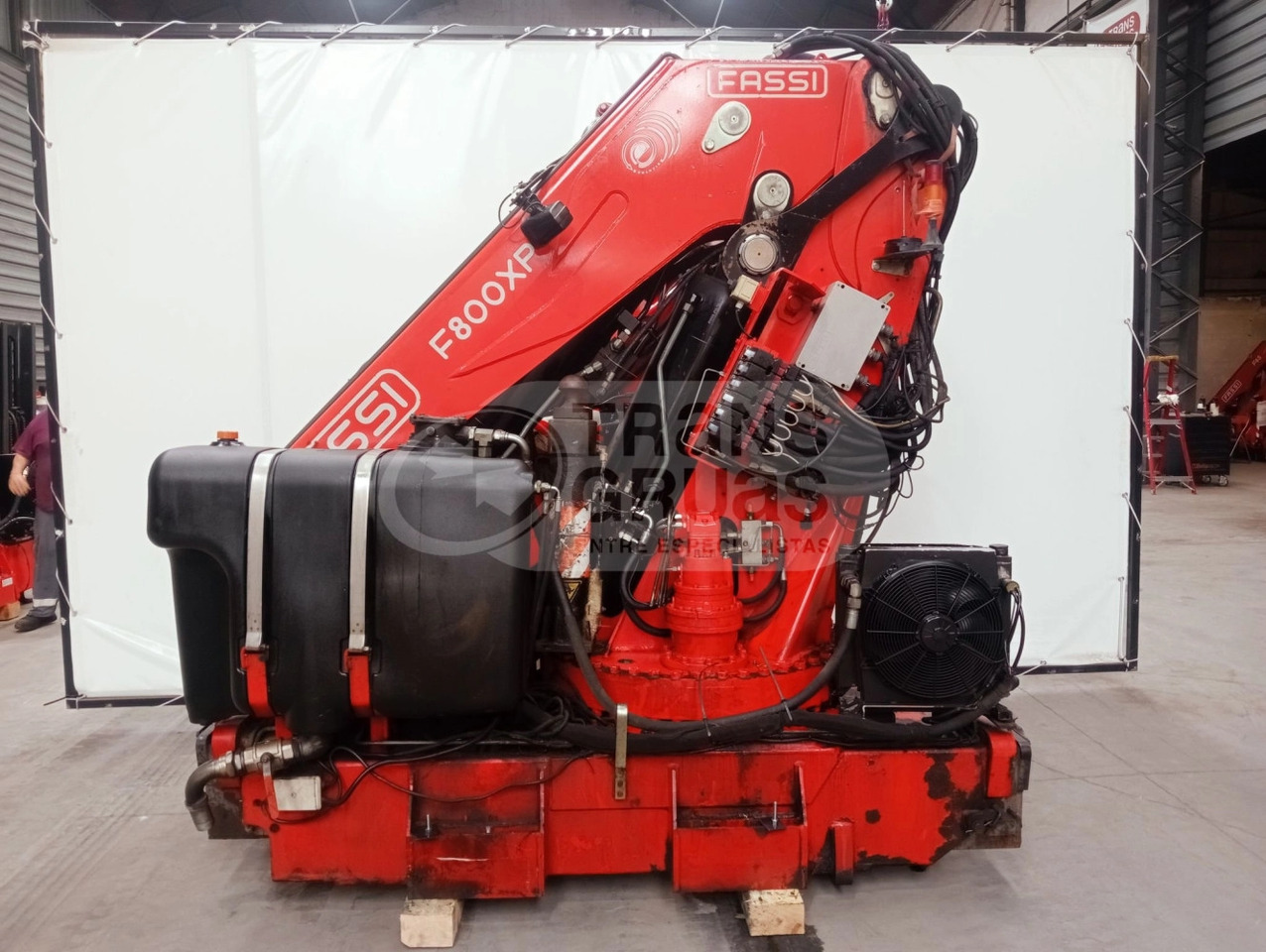 Grúa Fassi F800BXP.26 - Ladekran für LKW: das Bild 1 Grúa Fassi F800BXP.26 - Ladekran für LKW: das Bild 1