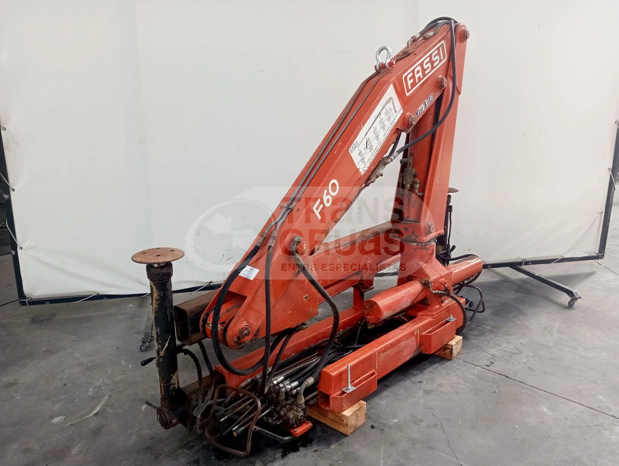 Grúa hidráulica Fassi F60.21 - Ladekran: das Bild 4 Grúa hidráulica Fassi F60.21 - Ladekran: das Bild 4