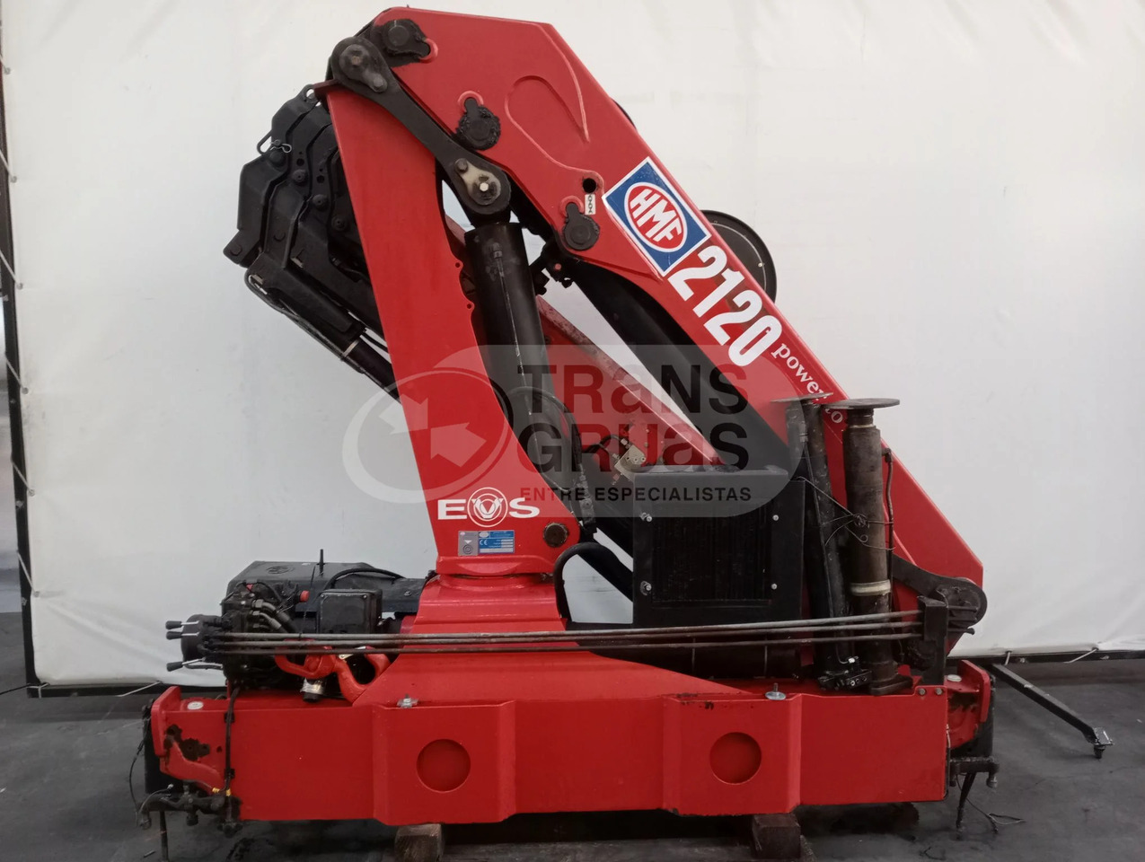 Grúa hidráulica HMF 2120 K4 - Ladekran: das Bild 1 Grúa hidráulica HMF 2120 K4 - Ladekran: das Bild 1