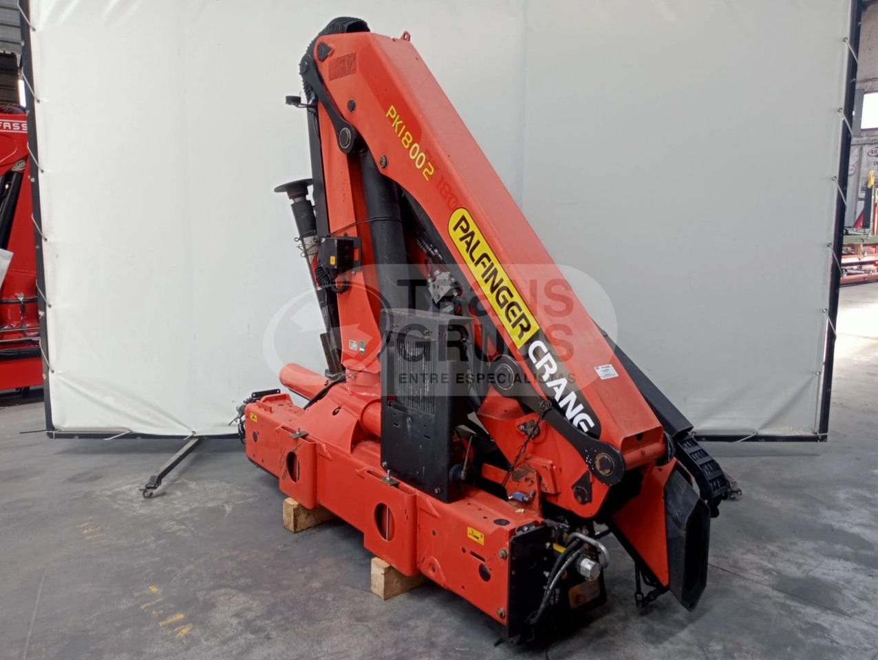 Grúa palfinger PK18002EH - Ladekran für LKW: das Bild 1 Grúa palfinger PK18002EH - Ladekran für LKW: das Bild 1