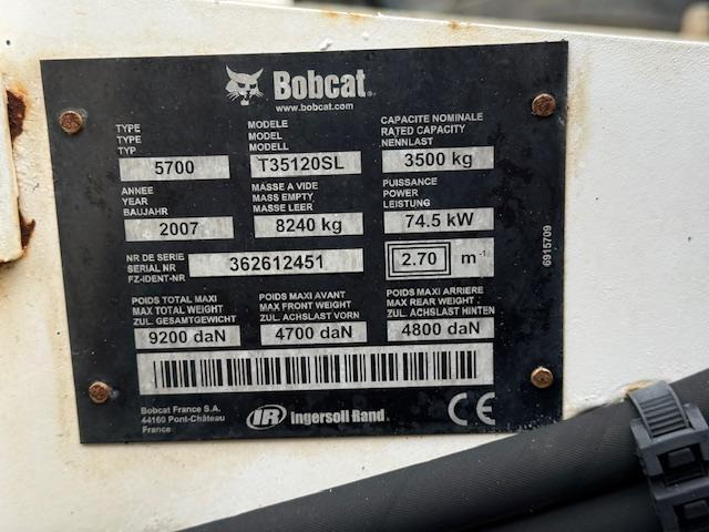 Bobcat T 35120 SL - Teleskoplader: das Bild 5 Bobcat T 35120 SL - Teleskoplader: das Bild 5