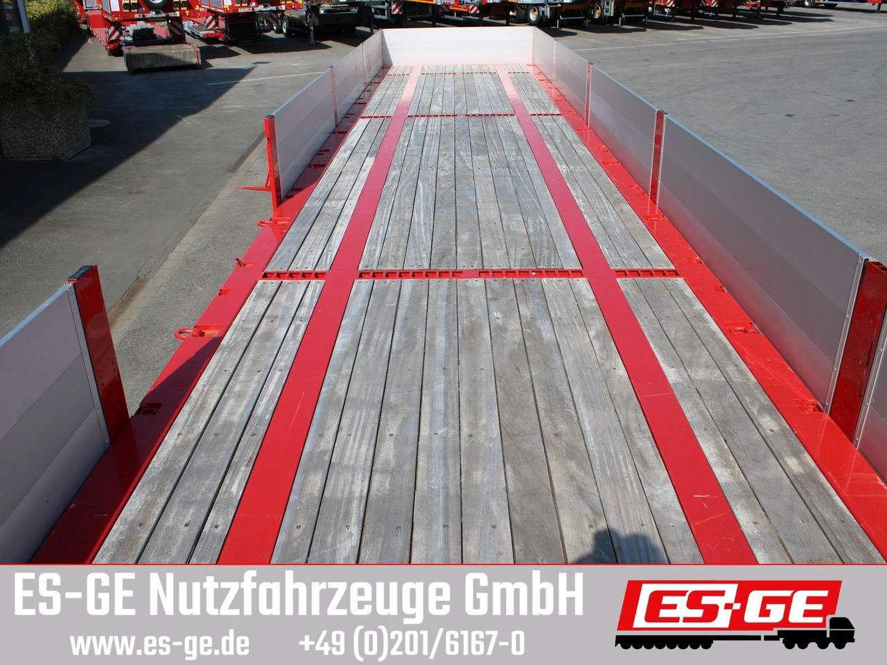 ES-GE 3-Achs Sattelanhänger -Bordwände - Pritschenauflieger/ Plattformauflieger: das Bild 4 ES-GE 3-Achs Sattelanhänger -Bordwände - Pritschenauflieger/ Plattformauflieger: das Bild 4